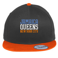 Jamaica Queens New York Ny T Shirt Flat Bill Snapback Cap | Artistshot