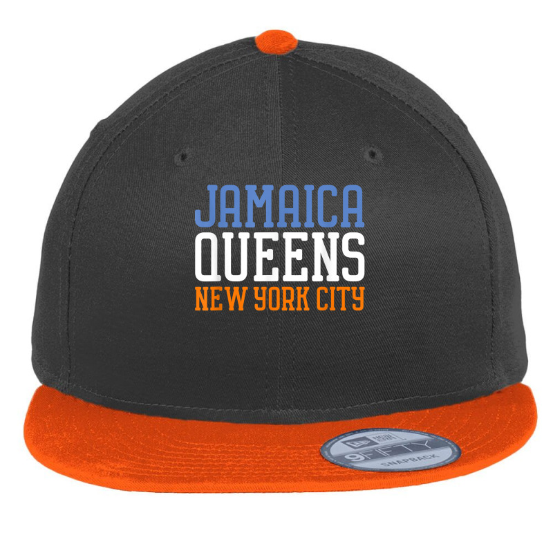 Jamaica Queens New York Ny T Shirt Flat Bill Snapback Cap by suheilytrizarry | Artistshot