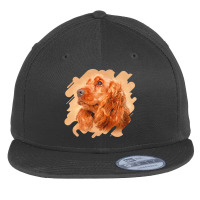 English Cocker Spaniel Flat Bill Snapback Cap | Artistshot