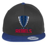 Melbourne Rebels Rugby Super League Flat Bill Snapback Cap | Artistshot