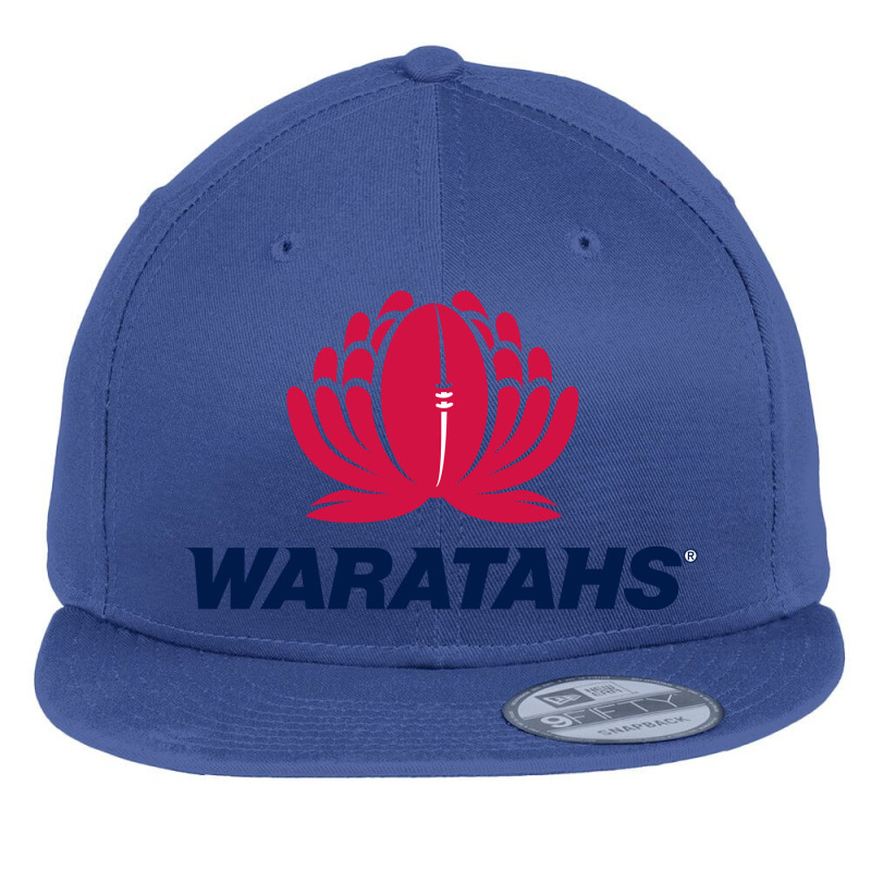 New South Wales Waratahs Rugby Super League Flat Bill Snapback Cap by SomArt | Artistshot