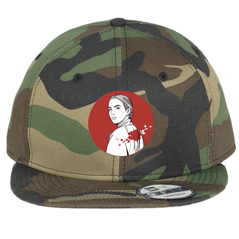 Killing Eve, Villanelle,jodie Comer,villanelle Jesus,drag,drag King,po Flat Bill Snapback Cap | Artistshot