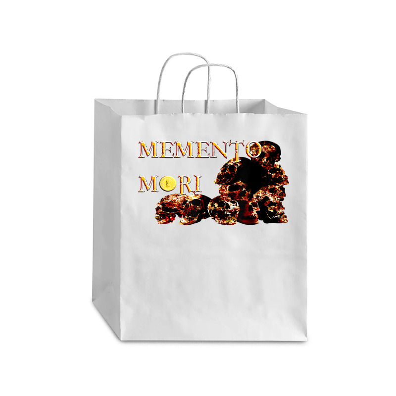 Memento Mori T Shirt Debie Paper Bag - 10 X 5 X 13 | Artistshot