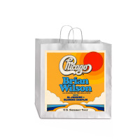 Chicago And Brian Wilson Summer Jumbo Paper Bag - 18 X 7 X 18 3/4 | Artistshot