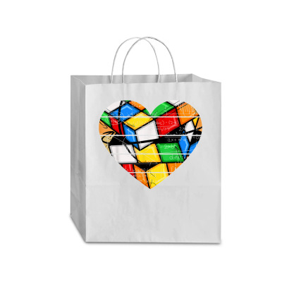 Funny Math Speed Cubing Puzzle Lover Cube T Shirt Traveler Paper Bag ...