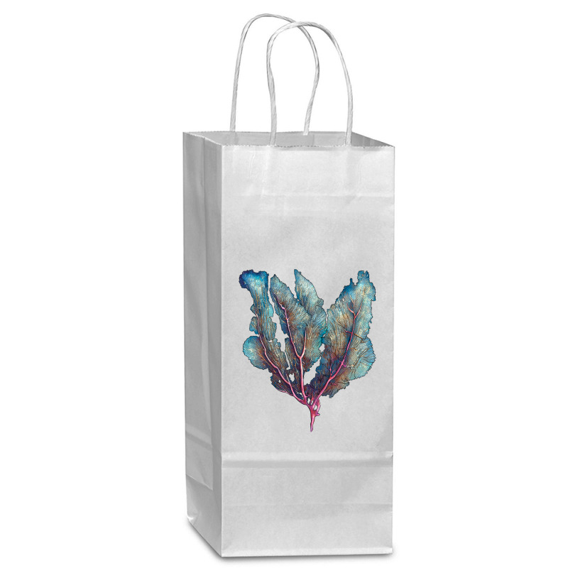 Venus Fan Sea Coral Wine Paper Bag - 5 1/2 X 3 1/4 X 13 | Artistshot