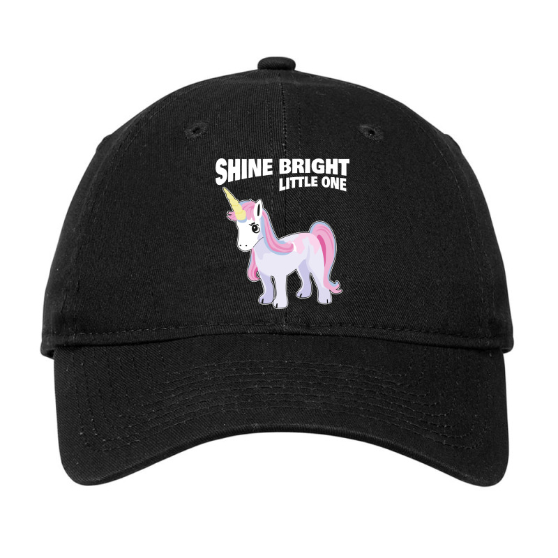 Shine Bright Unicorn Adjustable Cap | Artistshot