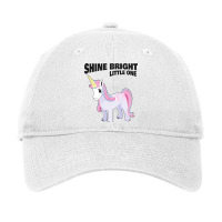 Shine Bright Unicorn Adjustable Cap | Artistshot