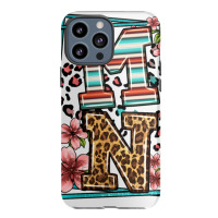 Floral Leopard Frame Mini Iphone 13 Pro Max Case | Artistshot