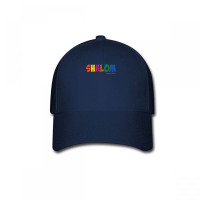 Colorful Shalom T Shirt Baseball Cap | Artistshot