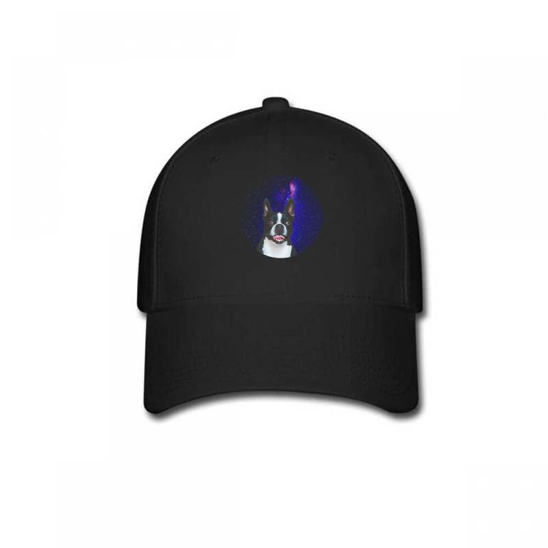 Boston Terrier T  Shirtfunny Boston Terrier Lover Face Dog Galaxy T  S Baseball Cap | Artistshot