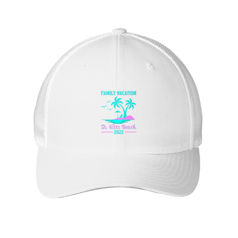 Family Vacation 2022 Vintage Lost Paradise St. Kitts Beach Premium Mesh cap by Yuh2105 | Artistshot