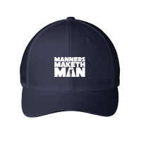 Manners Maketh Man Mesh Cap | Artistshot