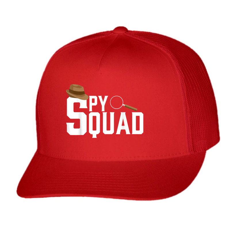 Spy Squad Police Crime Investigator Private Detective Team Trucker Cap by ThienThuong | Artistshot