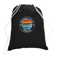 Assateague Island Virginia Souvenir Graphic Tank Top Drawstring Bags | Artistshot