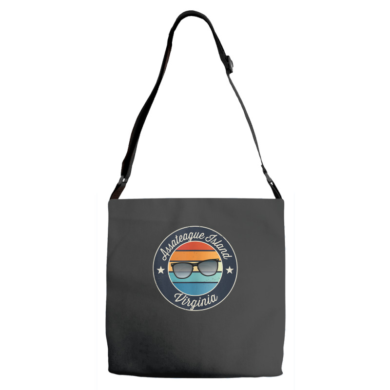 Assateague Island Virginia Souvenir Graphic Tank Top Adjustable Strap Totes | Artistshot