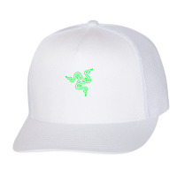 Snake And Dragon Game Trucker Cap | Artistshot