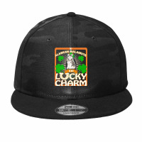 Alaskan Malamute T  Shirt My Alaskan Malamute Is My Lucky Charm   Gift Camo Snapback | Artistshot