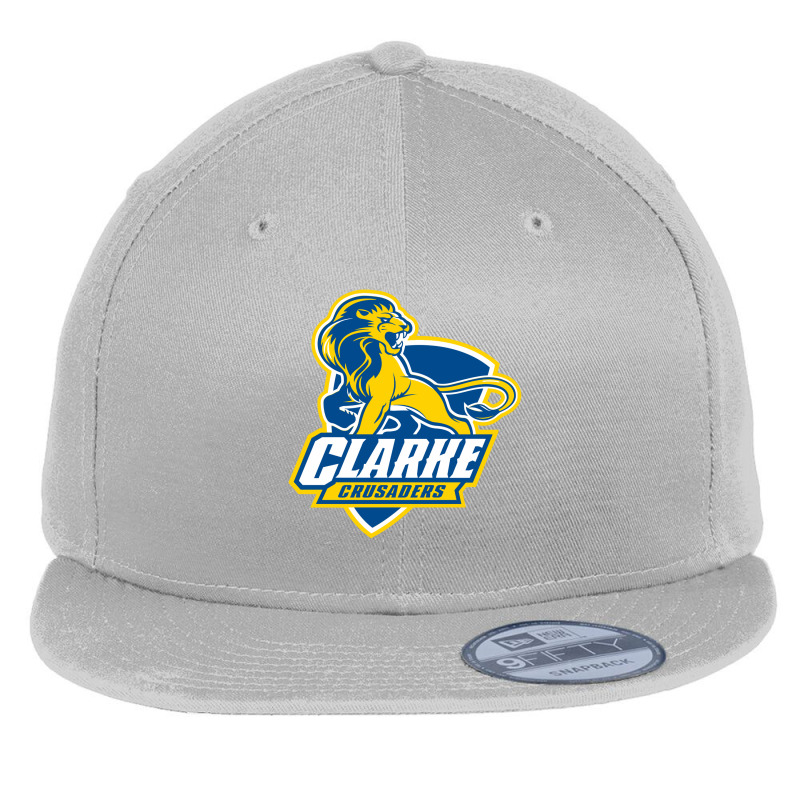 The Clarke Crusaders Flat Bill Snapback Cap | Artistshot