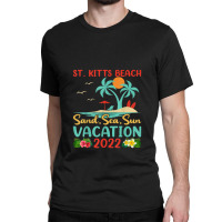 Beach Vacation 2022 Retro Lost Paradise St. Kitts Beach Classic T-shirt | Artistshot