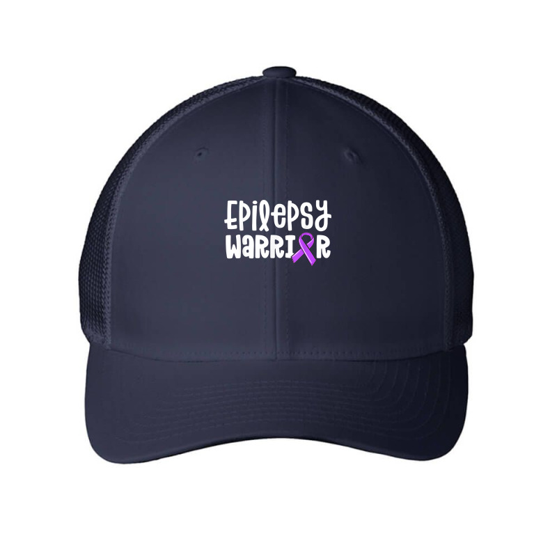 Epilepsy Warrior Shirt Kids Purple Ribbon Awareness Women T Shirt Mesh Cap | Artistshot