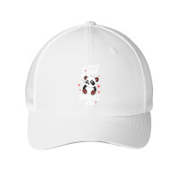 Bear I Just Really Love Pandaswomen Kids Kawaii Bear 272 Forest Mesh Cap | Artistshot