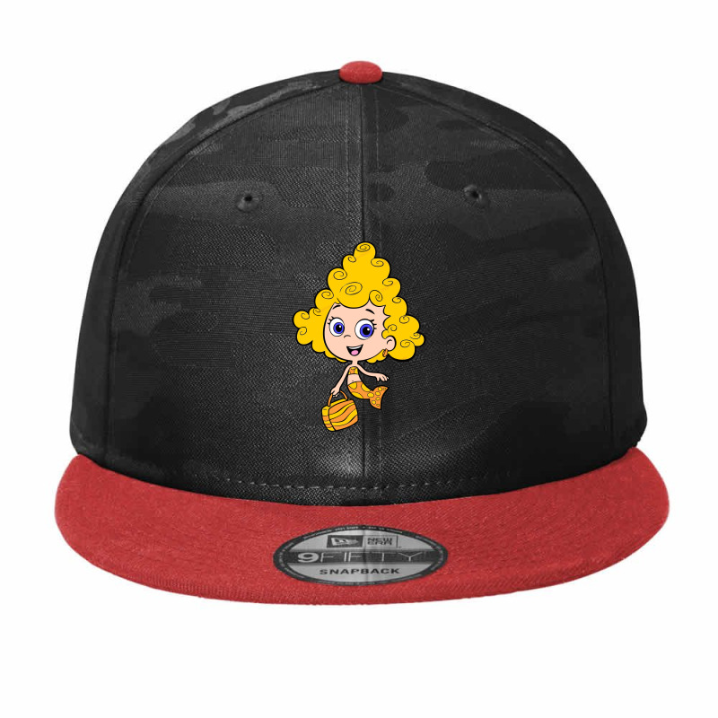 Deema Bubble Guppies Camo Snapback | Artistshot