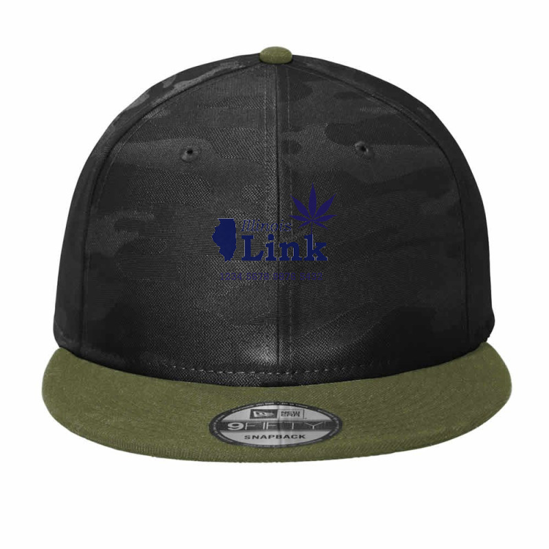 Link Illinois Fizzle Premium T Shirt Camo Snapback by Sand King | Artistshot