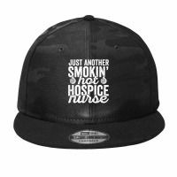 Hospice Nurse T Shirt For National Nurses Day Camo Snapback | Artistshot