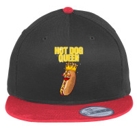 Funny Hot Dog For Women Girls Grilled Wiener Sausage Buns T Shirt Flat Bill Snapback Cap | Artistshot