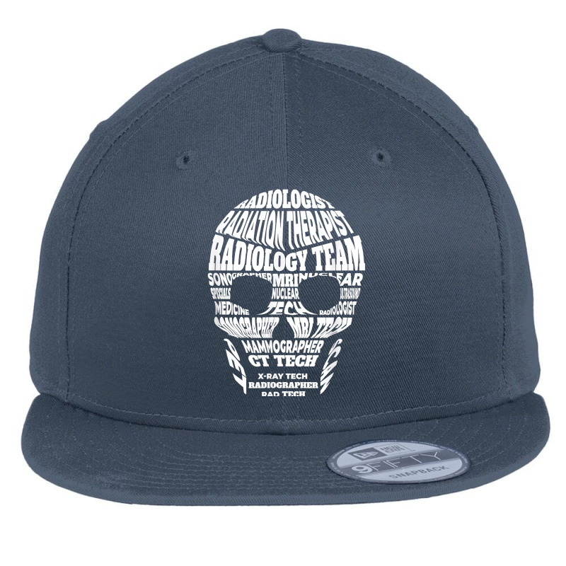 Radiology Inspired Radiologist Related Radiation Tech Design T Shirt Flat Bill Snapback Cap by emaliekrein | Artistshot