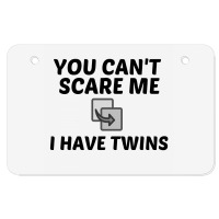 I Have Twins Atv License Plate | Artistshot