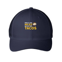 Run All The Miles Eat All The Tacos T Shirt Mesh Cap | Artistshot