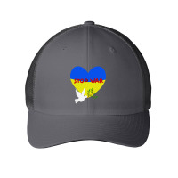 Blue And Yellow Flag Mesh Cap | Artistshot