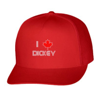 I Love Dickey Trucker Cap | Artistshot