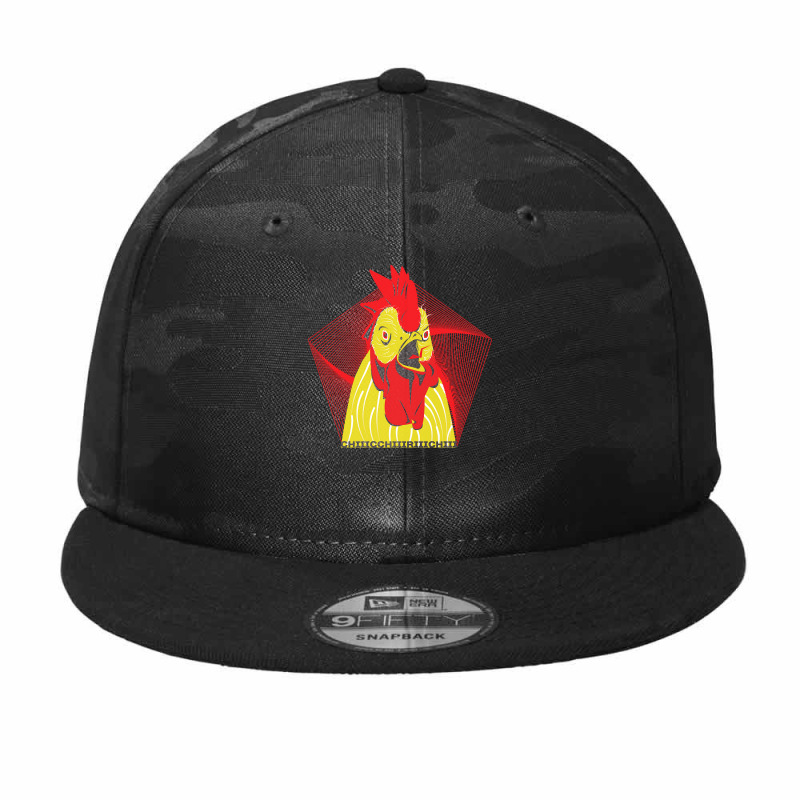 Chicken T  Shirt Screaming Rooster T  Shirt (3) Camo Snapback by alexieterry303 | Artistshot