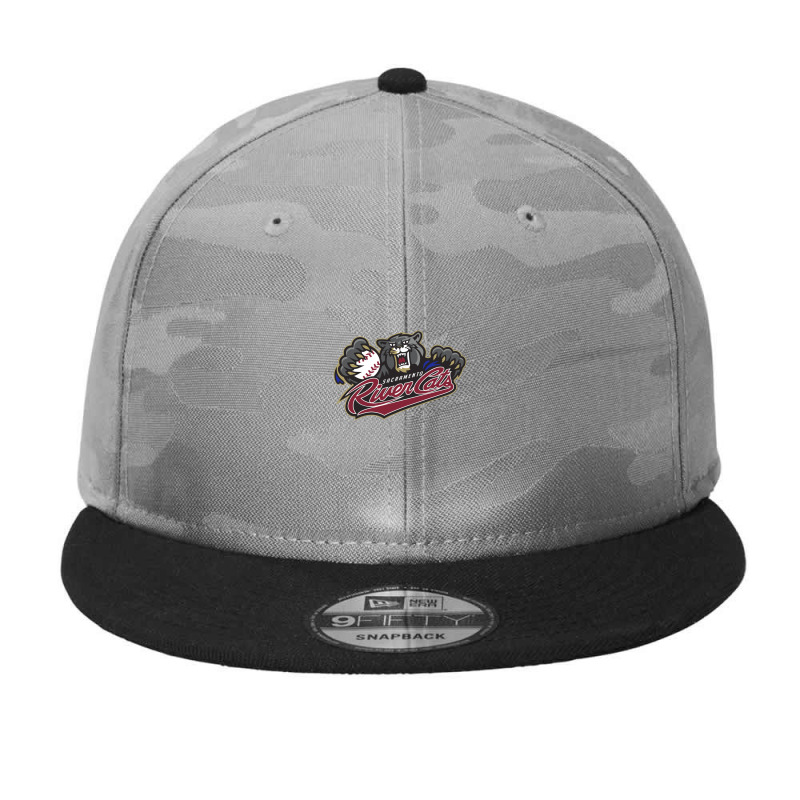 Sacramento River Cats Camo Snapback | Artistshot