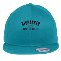 Biohacker Biohacking Your Biology Dna T Shirt Flat Bill Snapback Cap | Artistshot