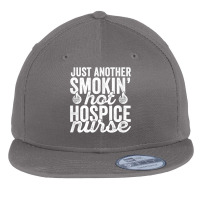 Hospice Nurse T Shirt For National Nurses Day Flat Bill Snapback Cap | Artistshot