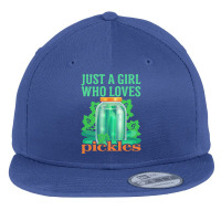 Cucumber T  Shirt Pickle Cucumber Vegan Girl T  Shirt Flat Bill Snapback Cap | Artistshot