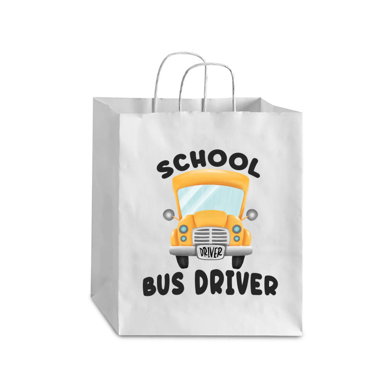 School Bus Driver Debie Paper Bag - 10 X 5 X 13 | Artistshot