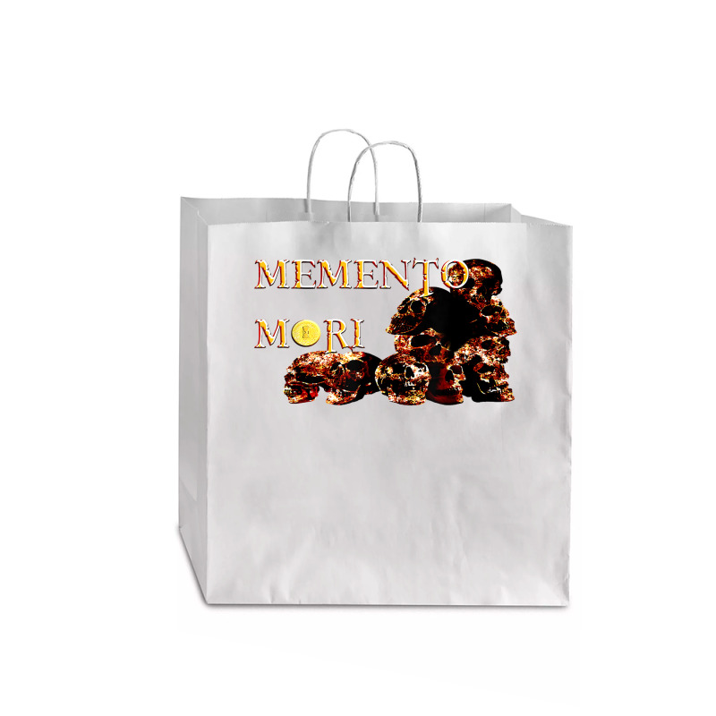 Memento Mori T Shirt Jumbo Paper Bag - 18 X 7 X 18 3/4 | Artistshot