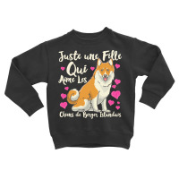 Dog Lover T  Shirt Icelandic Sheepdog Dog Gift Idea Toddler Sweatshirt | Artistshot