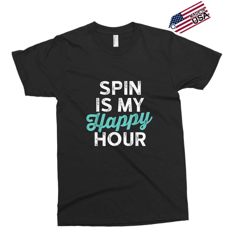 Spin Is My Happy Hour Fitness Exclusive T-shirt by Vivu991 | Artistshot