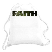 Faith Drawstring Bags | Artistshot