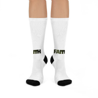 Faith Crew Socks | Artistshot