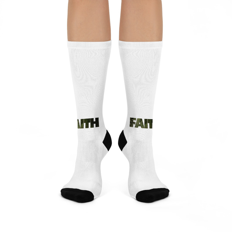 Faith Crew Socks | Artistshot