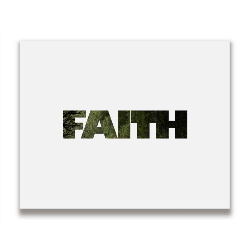 Faith Metal Print Horizontal | Artistshot