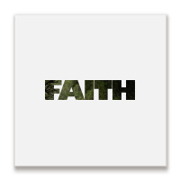 Faith Metal Print Square | Artistshot