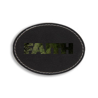 Faith Oval Leatherette Patch | Artistshot